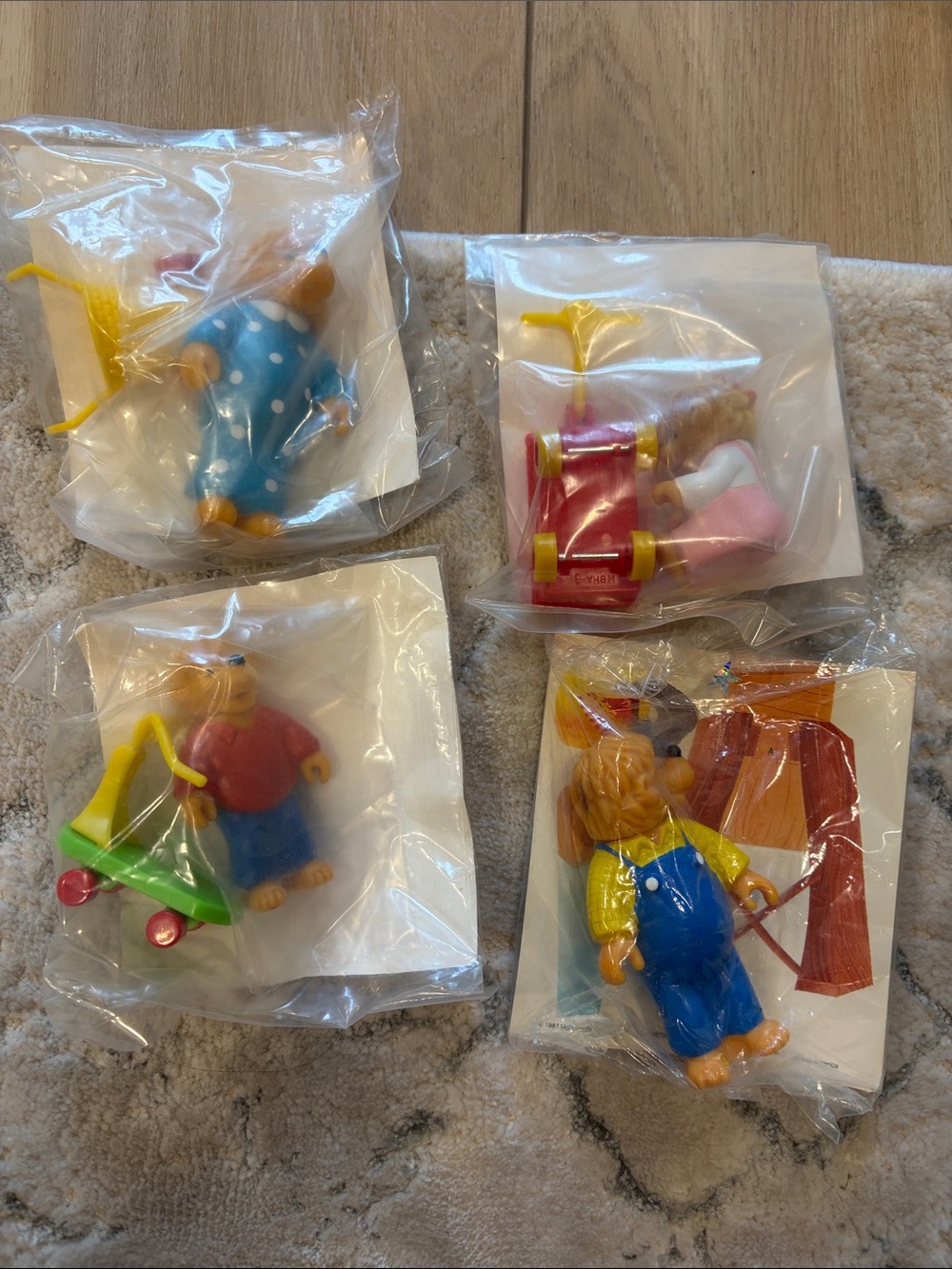 Vintage Berenstain Bears Happy meal McDonald’s items